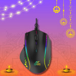 Ant Esports GM600 RGB Wired Programable Gaming Mouse